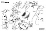 Bosch 3 600 H81 B74 ROTAK 37 Lawnmower Spare Parts